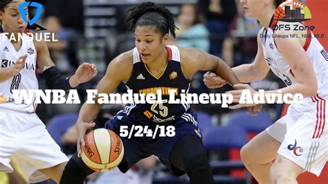 fanduel wnba lineup for tonight